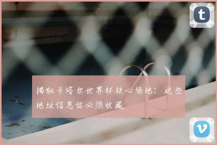 揭秘卡塔尔世界杯核心场地:这些地址信息你必须收藏