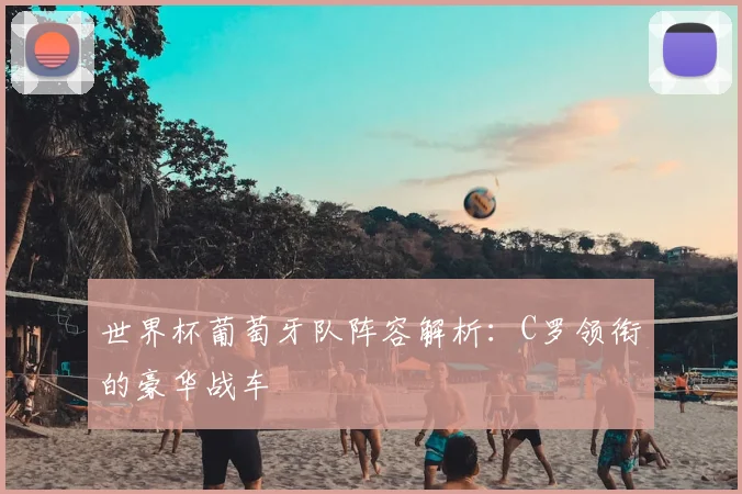 世界杯葡萄牙队阵容解析:C罗领衔的豪华战车